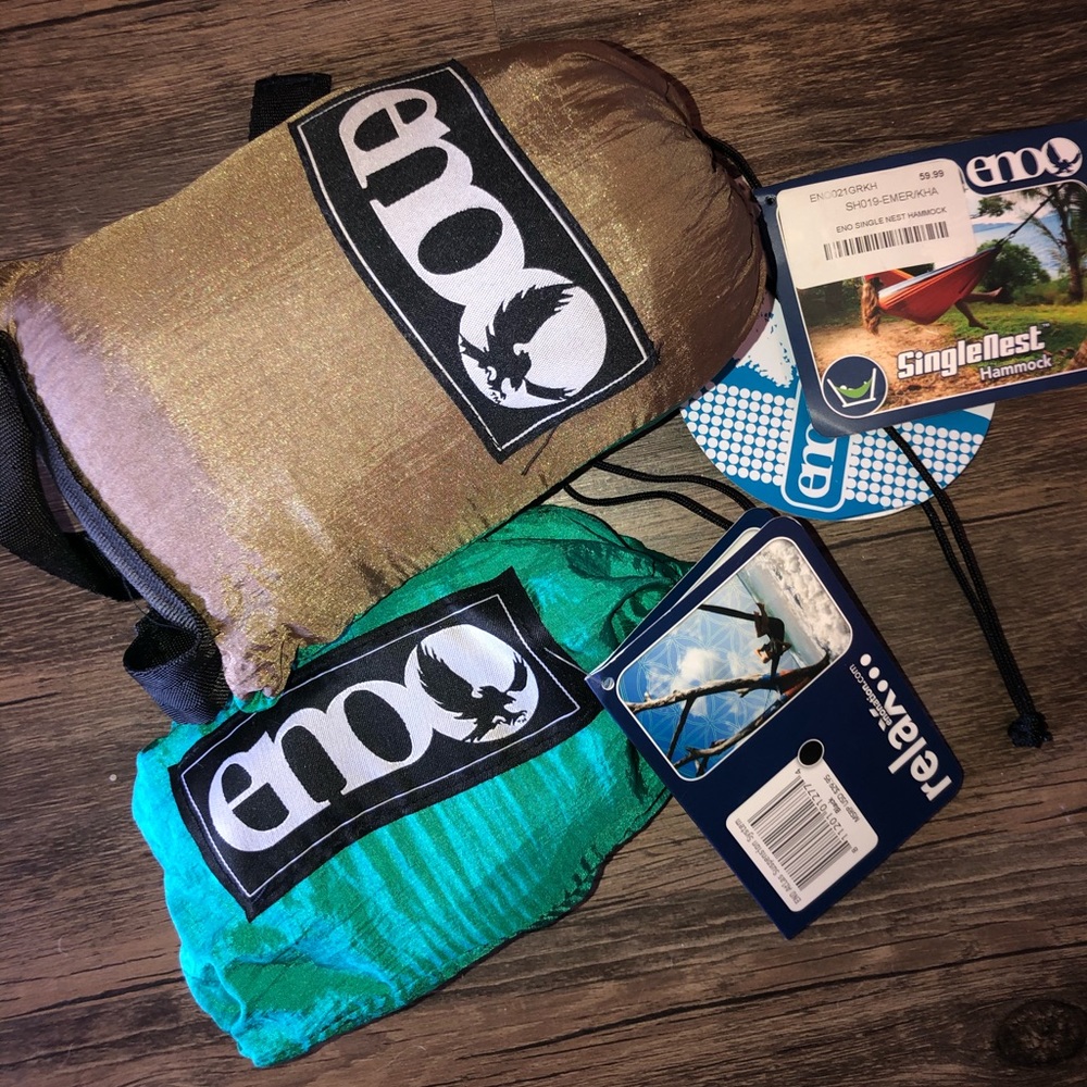 Eno Single Nest Hammock and Straps